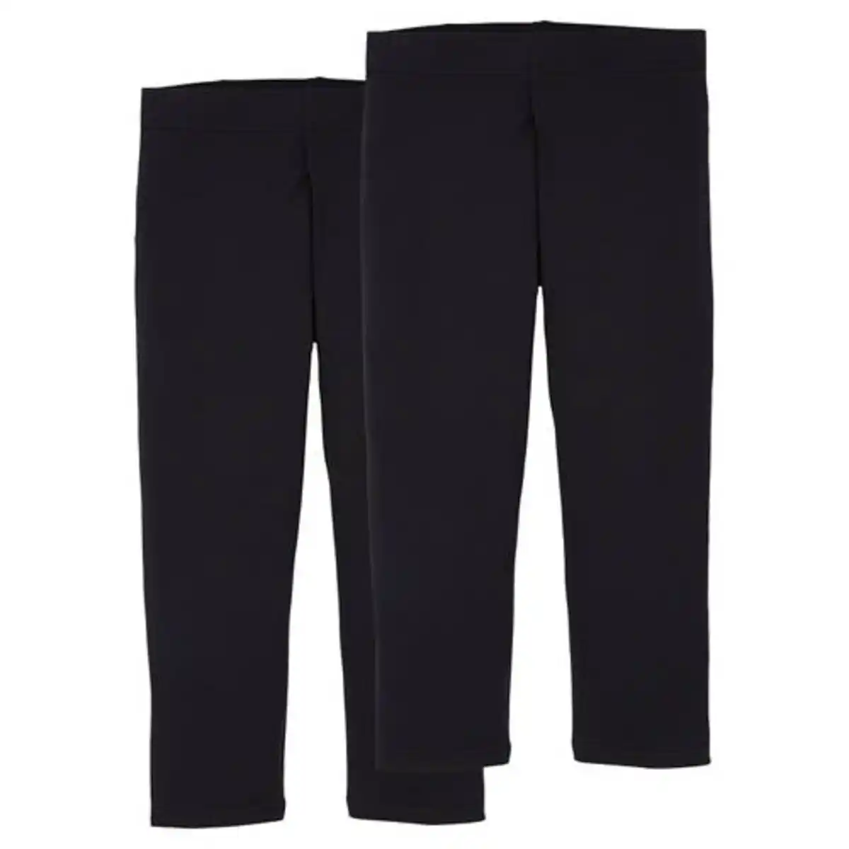 Bild 1 von UP2FASHION BASICS Damen Capri-Leggings 2er Pack, Schwarz, S 36/38