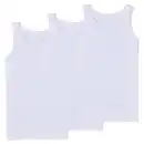 Bild 1 von UP2FASHION BASICS Herren Basic-Tanktop 3er Pack, Weiß, Gr. M