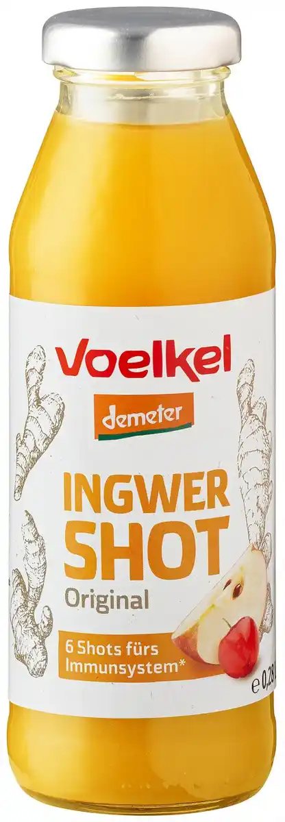 Bild 1 von VOELKEL Demeter Ingwer-Shot, 280-ml-Fl.