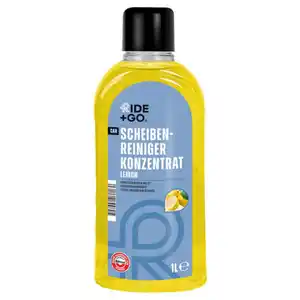 RIDE+GO Scheibenreiniger Konzentrat 1 l, Zitrone