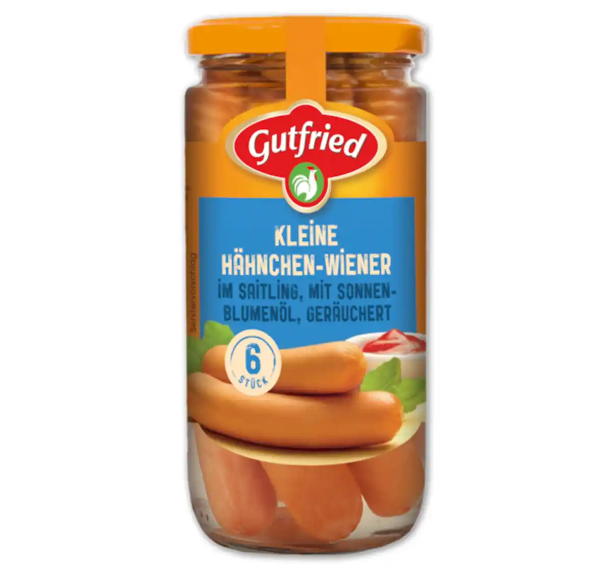 Bild 1 von GUTFRIED Kleine Hähnchen-Wiener*