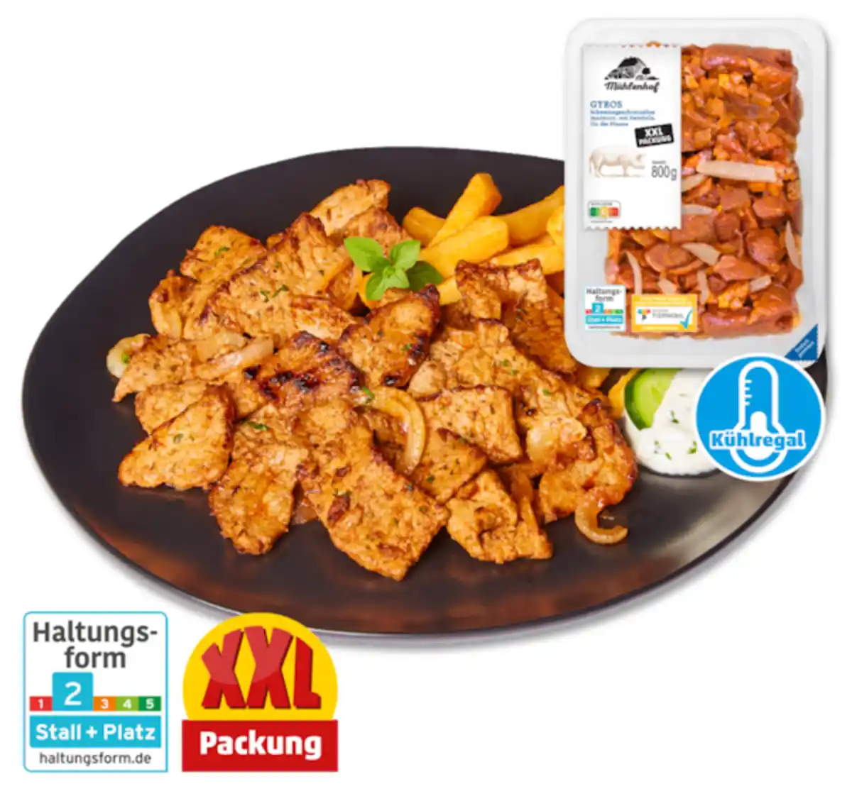 Bild 1 von MÜHLENHOF Frisches Schweine-Geschnetzeltes*