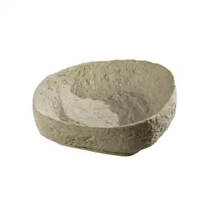 GreenLife Pflanzschale für Regenspeicher ''Hinkelstein'', sand