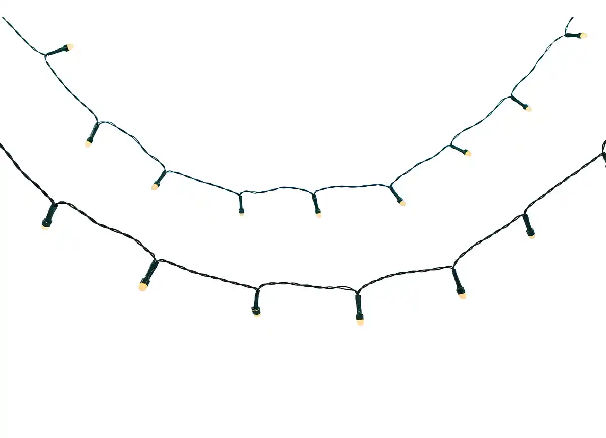Bild 1 von LED Solar-Lichterkette 100 warmweiße LEDs
