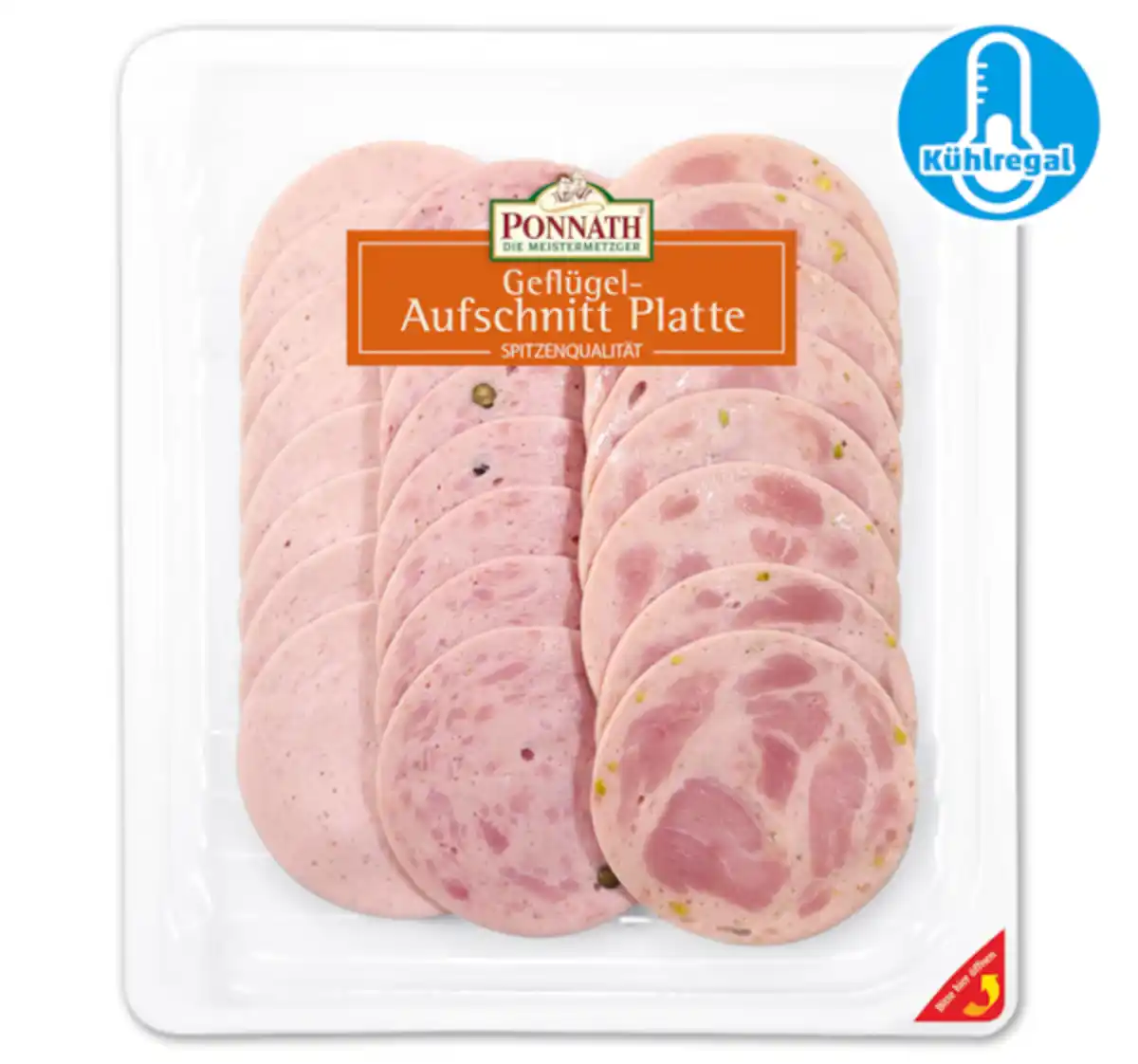 Bild 1 von PONNATH Geflügel-Aufschnitt Platte*