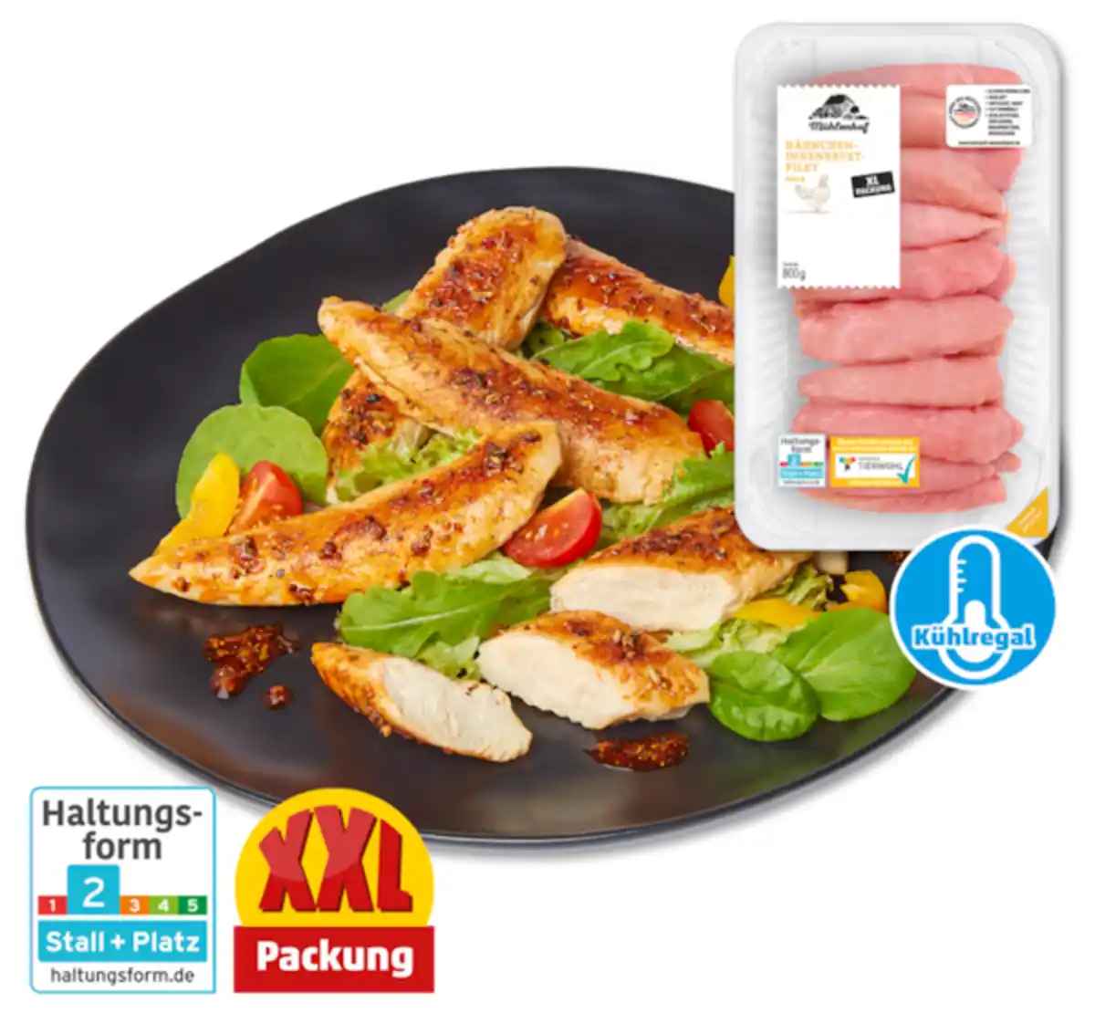 Bild 1 von MÜHLENHOF Frische Hähnchen-Innenbrustfilets*