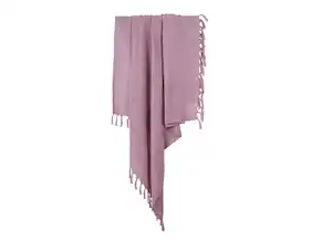 Wohndecke mit Fransen