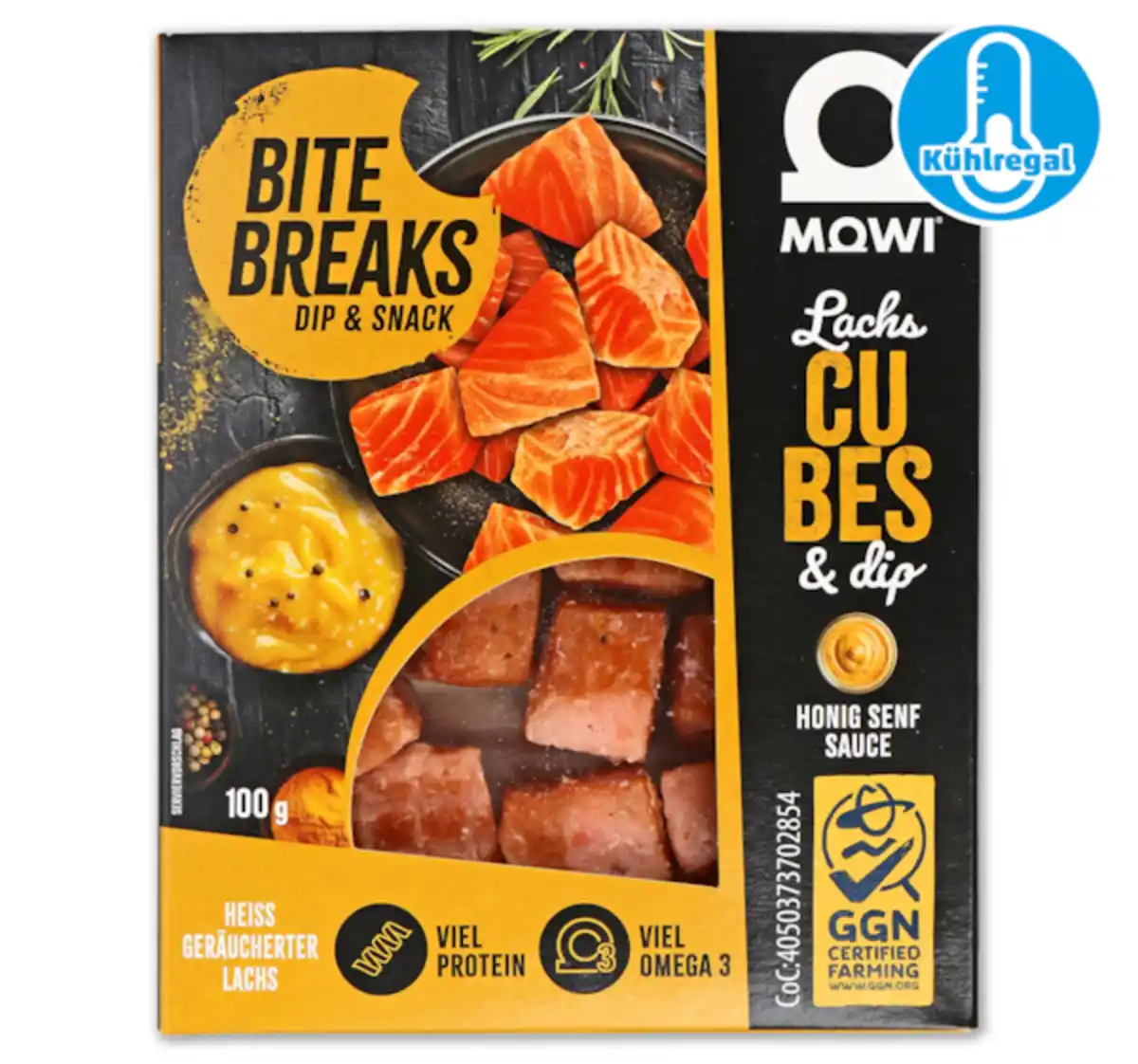 Bild 1 von MOWI Lachs Cubes*