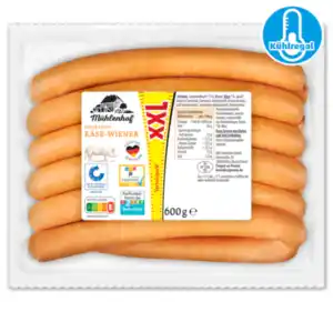 MÜHLENHOF XXL Delikatess Käse-Wiener*