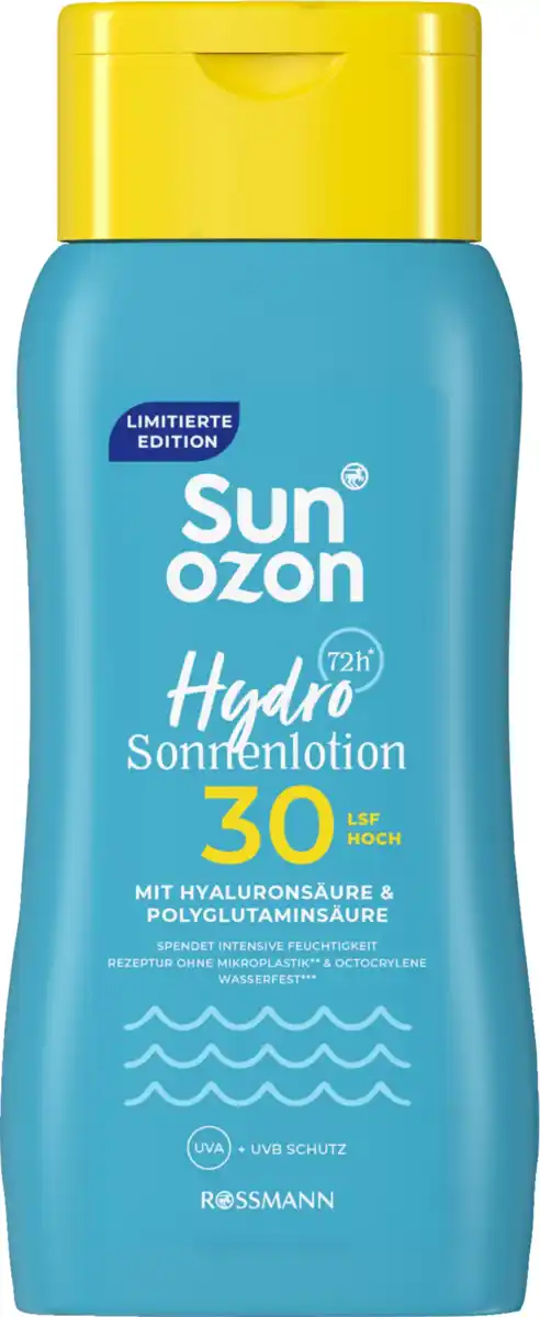 Bild 1 von sunozon Hydro Sonnenmilch LSF30, 200 ml