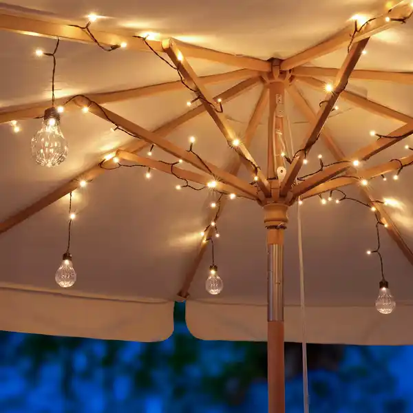 Bild 4 von BELAVI Sonnenschirm-Lichterkette