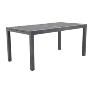 BELAVI Alu-Glas-Ausziehtisch