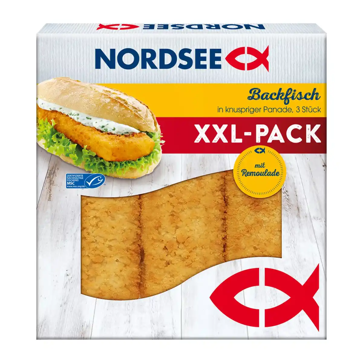 Bild 2 von NORDSEE Matjes / Backfisch XXL