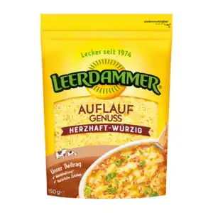 LEERDAMMER Reibekäse Auflauf