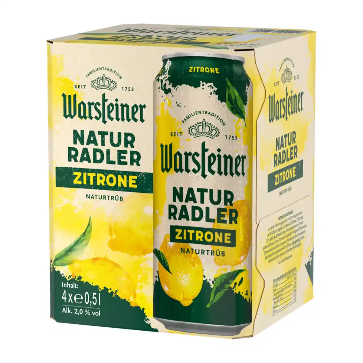 Bild 1 von WARSTEINER Radler