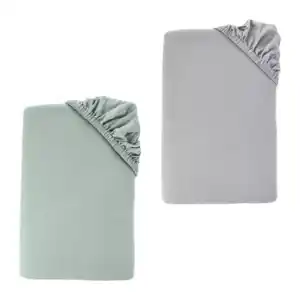 NOVITESSE Jersey-Spannbetttuch, B x L: ca. 90–100 x 200 cm
