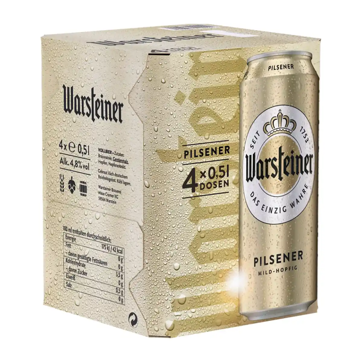 Bild 1 von WARSTEINER Pilsener