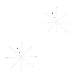 BELAVI Sonnenschirm-Lichterkette