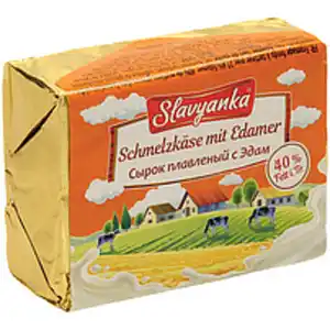 Streichfähiger Schmelzkäse mit 27,6% Edamer, 40% Fett i. Tr.
