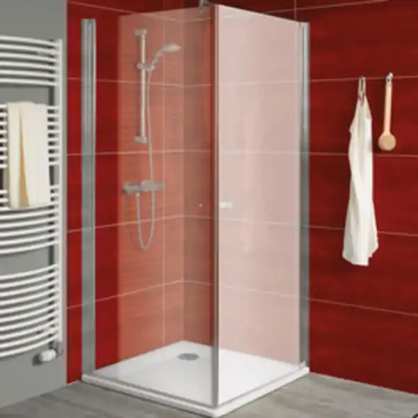 Bild 2 von WELLWATER Seitenwand »Sirius«, BxH: 90 x 190 cm, ESG, Ecke