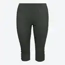 Bild 3 von Damen-Capri-Leggings mit Knöpfen, große Größen