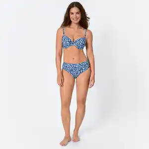 Damen-Bikini-Hose mit Alloverprint