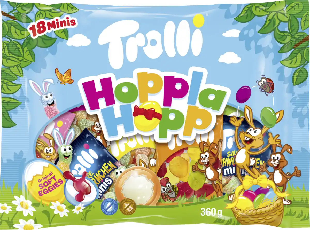 Bild 1 von Trolli Hoppla Hopp, 360 g