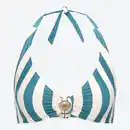Bild 3 von Damen-Bikini-Oberteil mit Streifenmuster