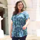 Bild 1 von Damen-Bluse aus Viskose, große Größen
