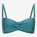 Bild 3 von Damen-Bikini-Oberteil aus glänzendem Stoff