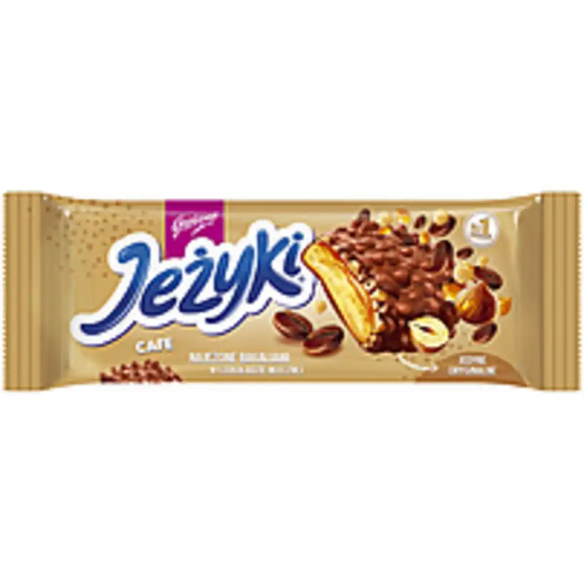 Bild 1 von "Jezyki cafe" Teegebäck mit 34,8% Karamellauflage mit Kaffee...