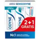Bild 1 von Sensodyne MultiCare Original Zahncreme 2 x 75 ml + Sensitivität & Zahnfleisch 75 ml gratis