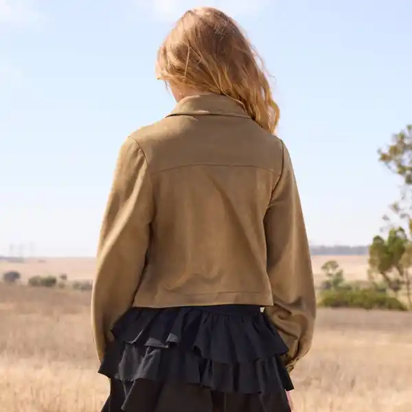 Bild 4 von Damen-Jacke in Suede-Optik