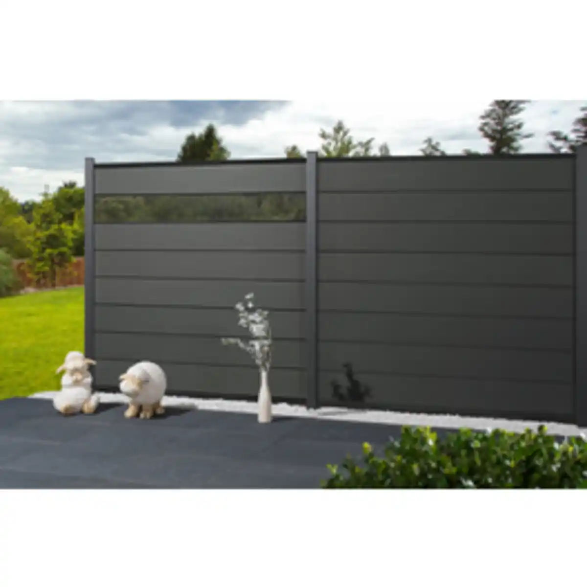 Bild 2 von Mr. GARDENER Steckzaunsystem »Donatus«, WPC, HxL: 180 x 180 cm