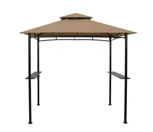 TrendLine Grillpavillon BBQ 250 x 240 cm khaki