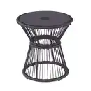 Bild 1 von Beistelltisch 'Coco' Stahl/Sicherheitsglas Ø 46 x 50,5 cm