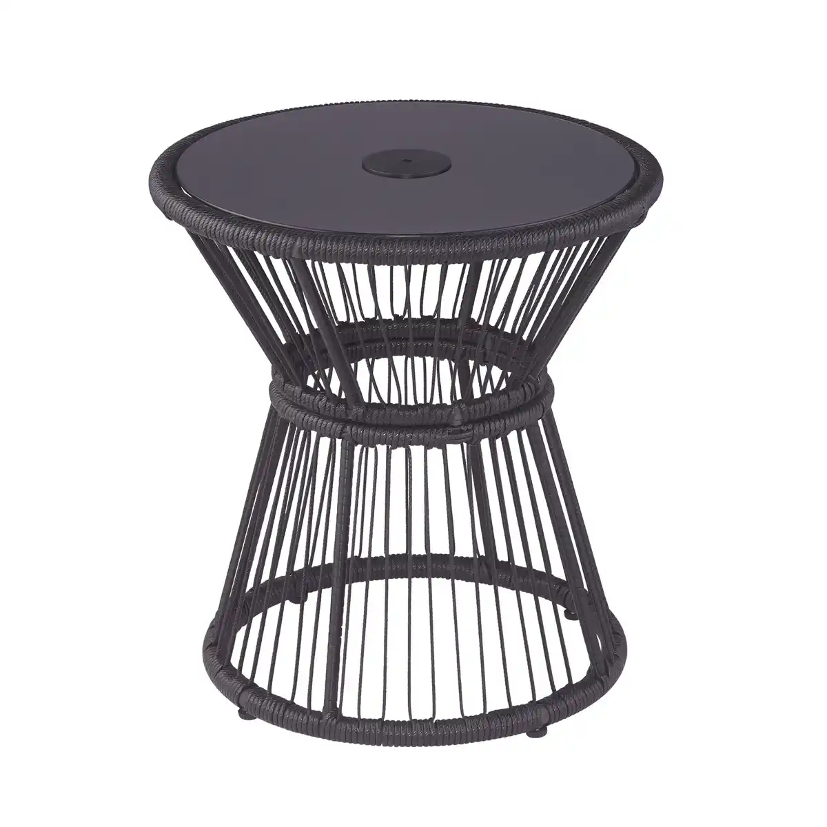 Bild 1 von Beistelltisch 'Coco' Stahl/Sicherheitsglas Ø 46 x 50,5 cm