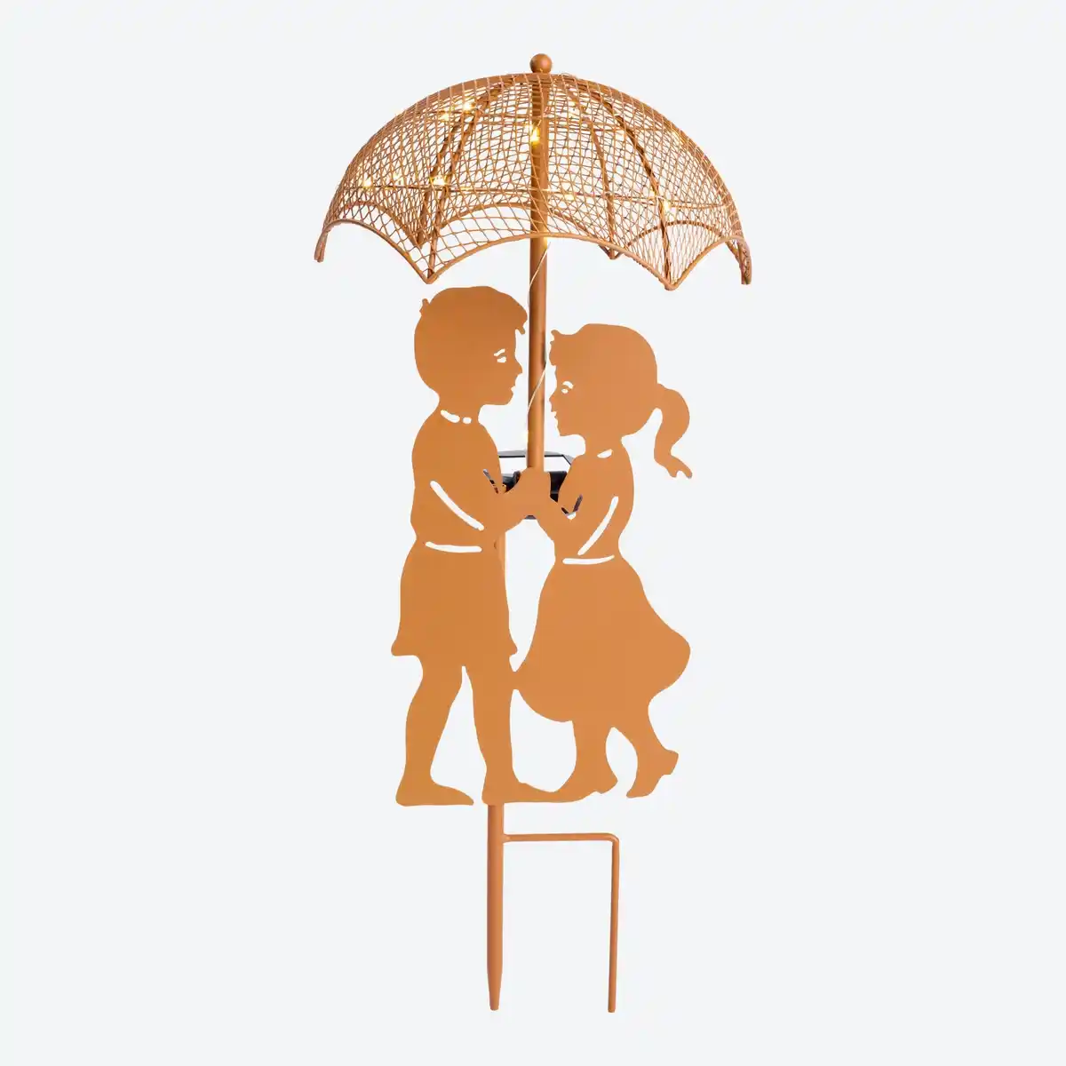 Bild 3 von Solarstab "Pärchen" aus Metall, Höhe ca. 47 cm