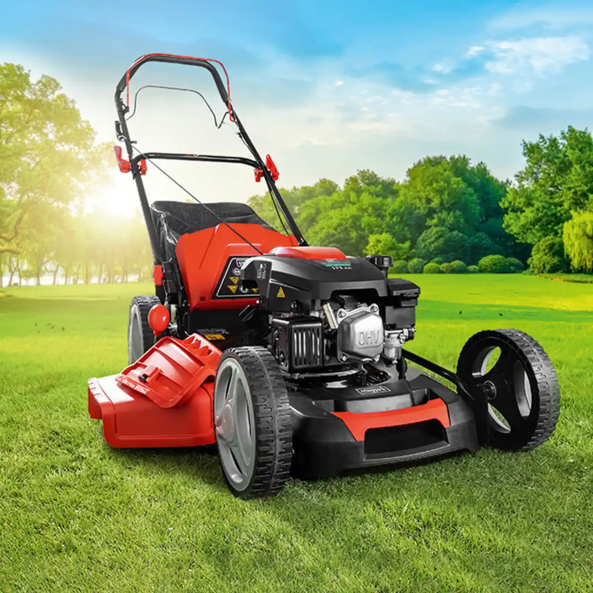 Bild 1 von Scheppach Benzin-Rasenmäher