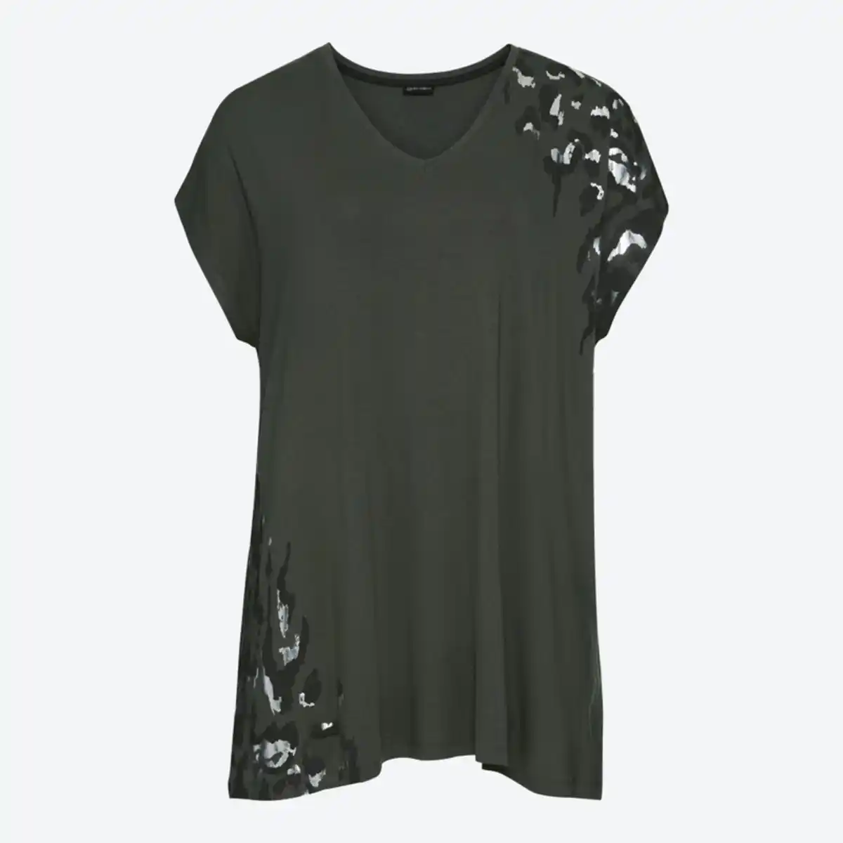 Bild 2 von Damen-T-Shirt mit hohem Viskose-Anteil, große Größen