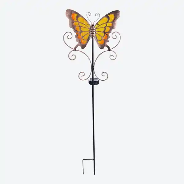 Bild 4 von Solar-Stab "Schmetterling", Höhe ca. 90 cm
