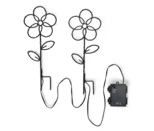 2 LED-Spieße »Blume«