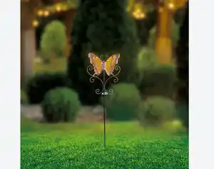 Solar-Stab "Schmetterling", Höhe ca. 90 cm