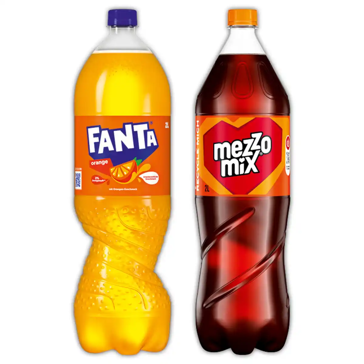 Bild 1 von Fanta / Sprite / MezzoMix Erfrischungsgetränk