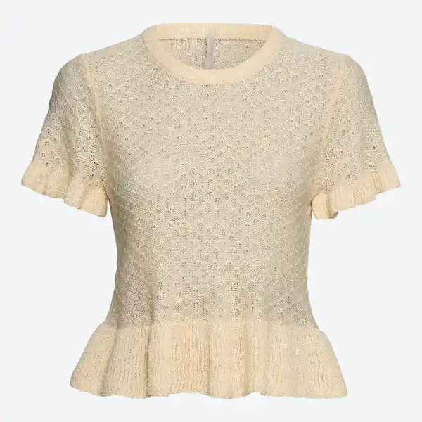 Bild 3 von Damen-T-Shirt im Strick-Design