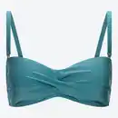 Bild 2 von Damen-Bikini-Oberteil aus glänzendem Stoff