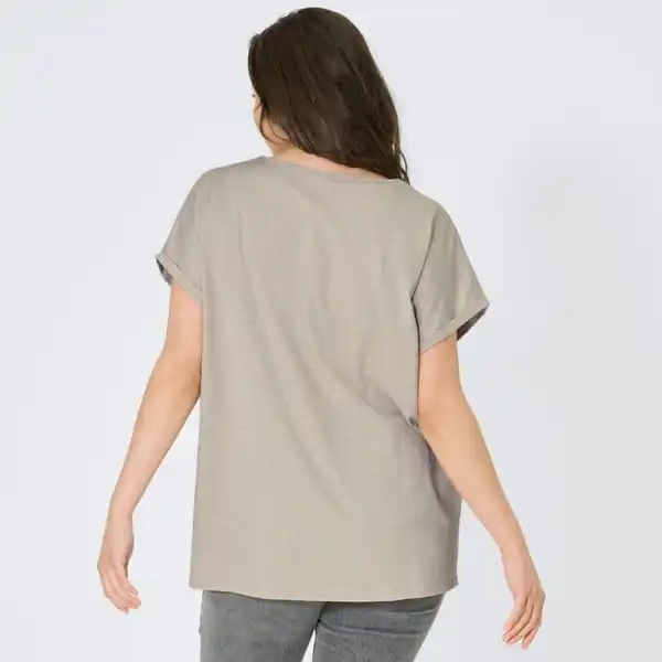 Bild 4 von Damen-T-Shirt aus Baumwolle, Große Größen