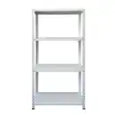 Bild 1 von DEAL! Schraubregal, HxBxT: 150 x 75 x 30 cm, Stahl, weiß