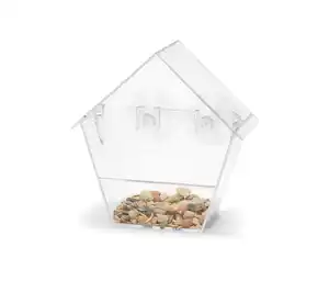 Fenster-Vogelfutterhaus