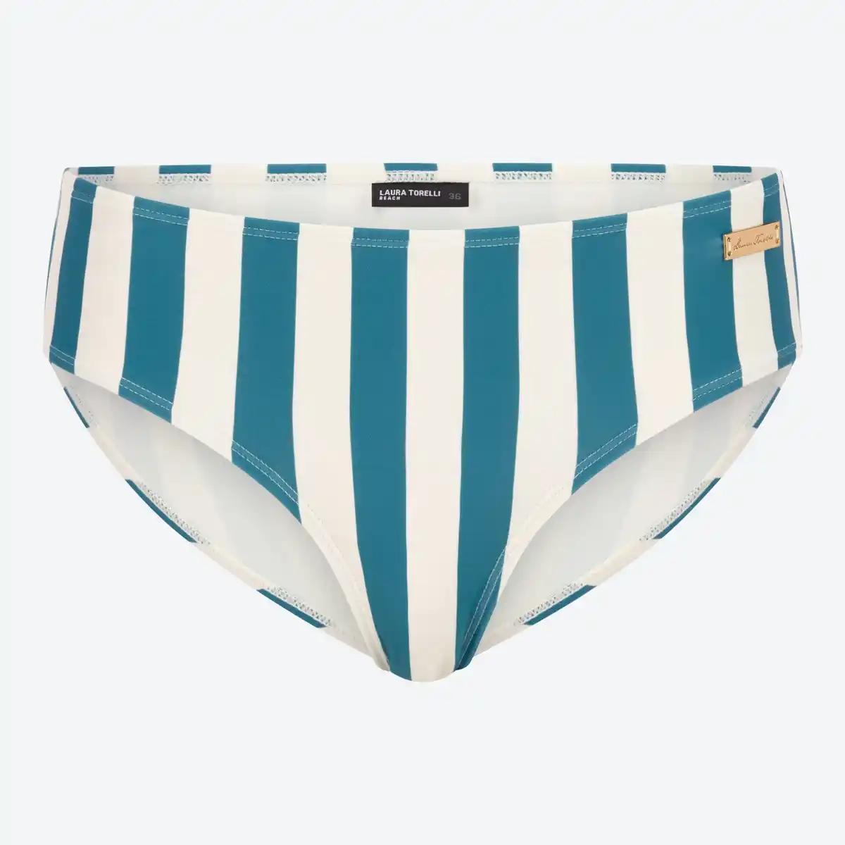 Bild 3 von Damen-Bikini-Hose mit Streifenmuster